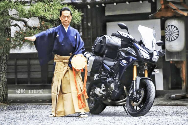 日本遺産大使・重要無形文化財総合指定保持者で能楽師囃子方大倉流大鼓宗家の大倉正之助さん｜【バイクツーリング】車山高原・単車神社で交通安全祈願! 「例大祭・交通安全祈年祭開催」ビーナスラインのスタンプラリーもあるぞ