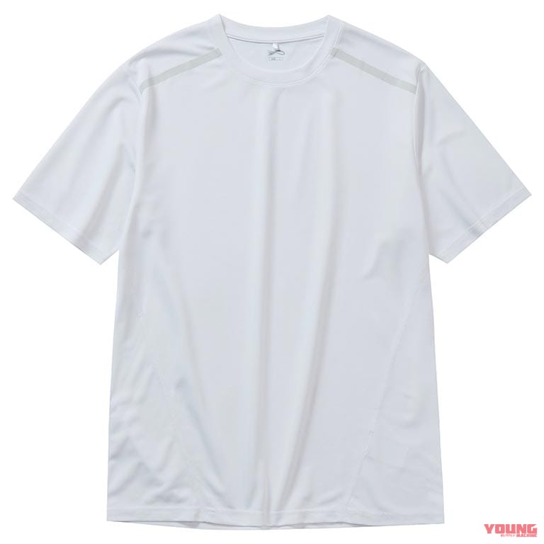 氷撃冷感(R)-10℃半袖Tシャツ|【暑さ対策】衝撃の1枚580円! ワークマンの「氷撃冷感(R)-10℃Tシャツ」が残暑に抗うライダーを救う