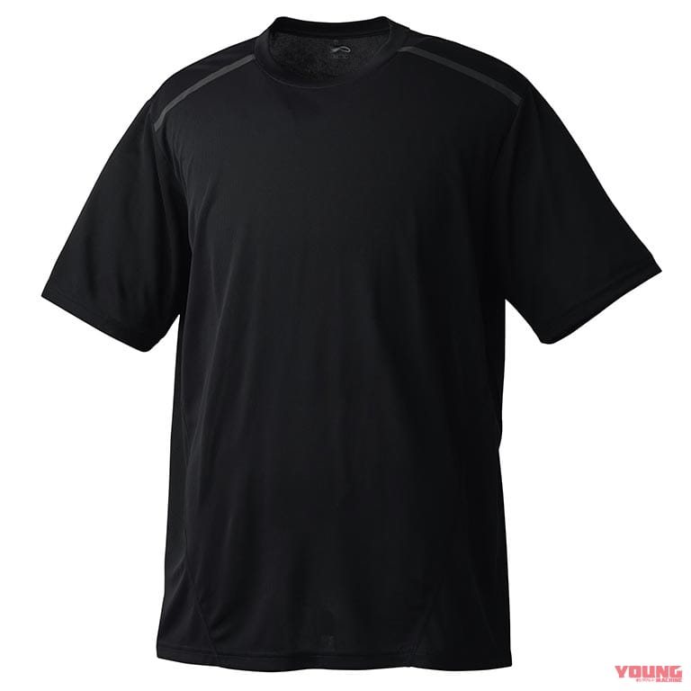 氷撃冷感(R)-10℃半袖Tシャツ|【暑さ対策】衝撃の1枚580円! ワークマンの「氷撃冷感(R)-10℃Tシャツ」が残暑に抗うライダーを救う