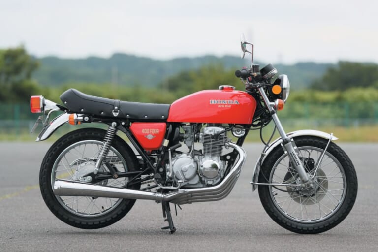 HONDA CB400FOUR｜オートバイのデザインに一石を投じた革命児：ホンダCB400FOUR【1974～1977】