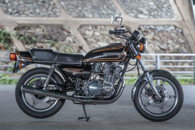 SUZUKI GS750|スズキの歴史を変えた4スト並列4気筒車:スズキGS750【1976~1979】