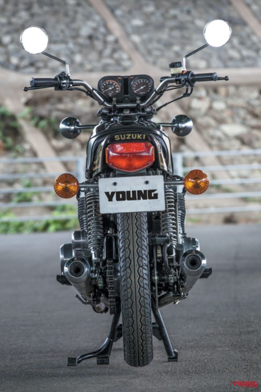 SUZUKI GS750｜スズキの歴史を変えた4スト並列4気筒車:スズキGS750【1976～1979】