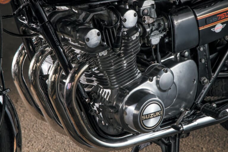 SUZUKI GS750｜Zを上まわる高評価を獲得した名車:スズキGS750【1976～1979】各部解説