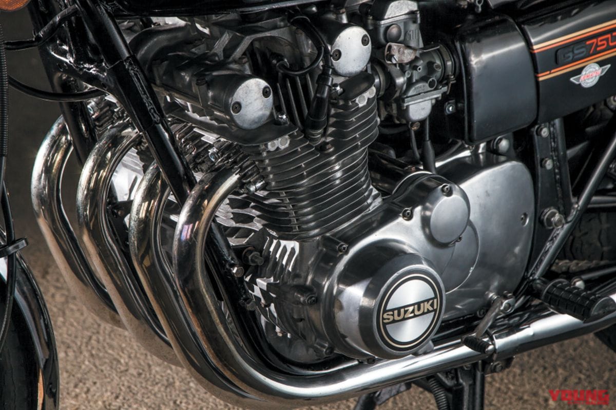 ｜Zを上まわる高評価を獲得した名車:スズキGS750【1976～1979】各部解説