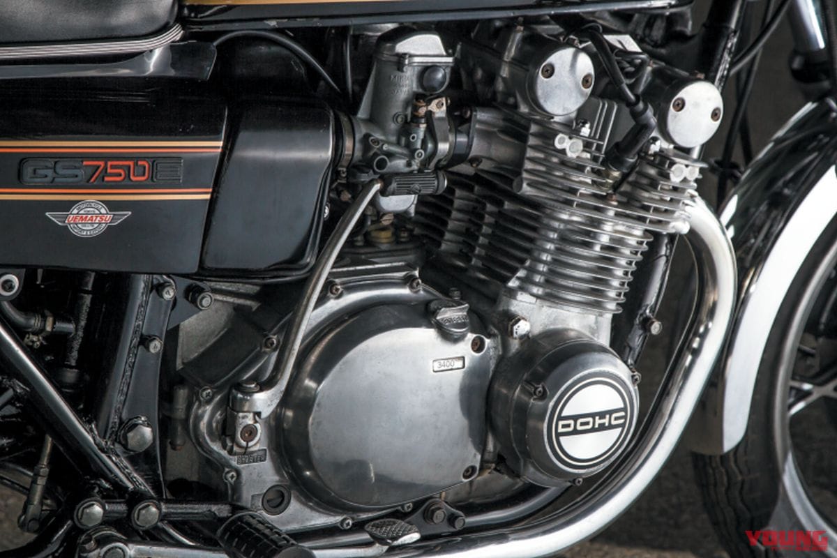 ｜Zを上まわる高評価を獲得した名車:スズキGS750【1976～1979】各部解説