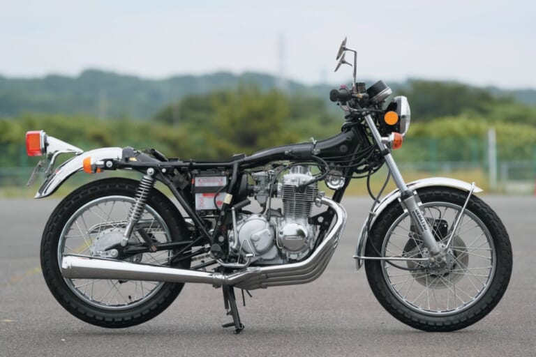 HONDA CB400FOUR|ホンダならではのカフェレーサーを示した車体構成:ホンダCB400FOUR【1974~1977】各部解説