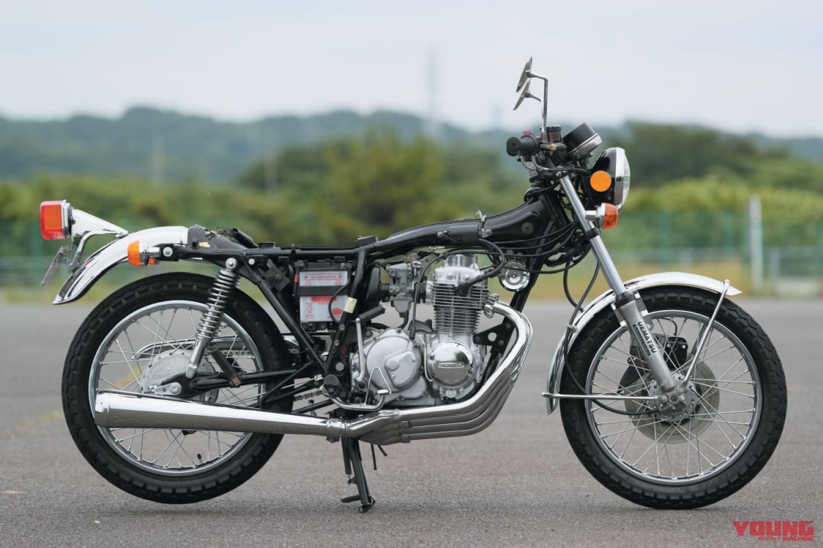 HONDA CB400FOUR|ホンダならではのカフェレーサーを示した車体構成:ホンダCB400FOUR【1974~1977】各部解説
