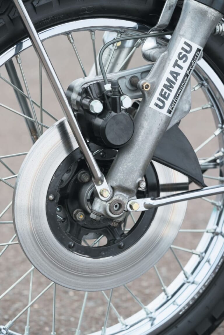 HONDA CB400FOUR|ホンダならではのカフェレーサーを示した車体構成:ホンダCB400FOUR【1974~1977】各部解説