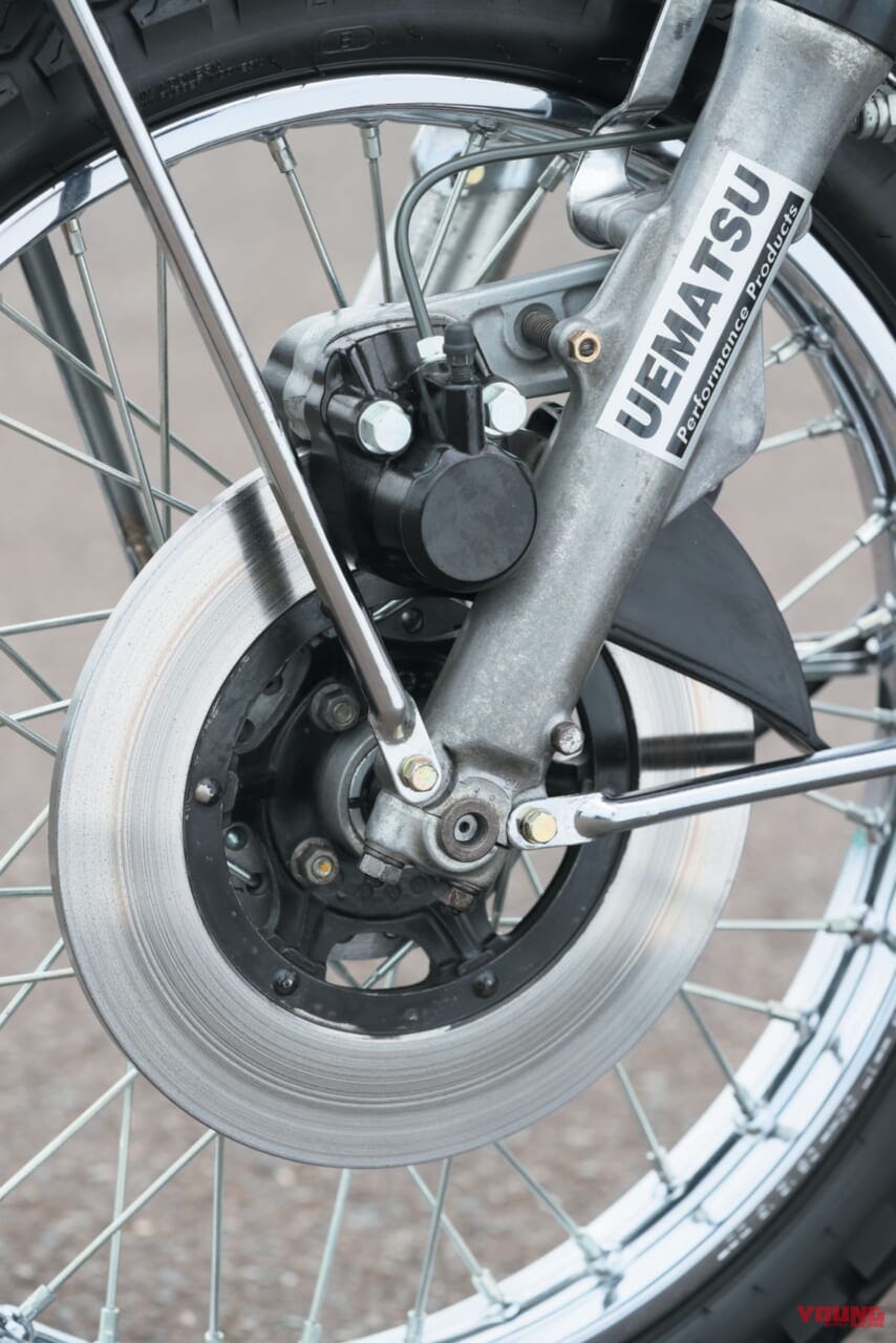 |ホンダならではのカフェレーサーを示した車体構成:ホンダCB400FOUR【1974~1977】各部解説