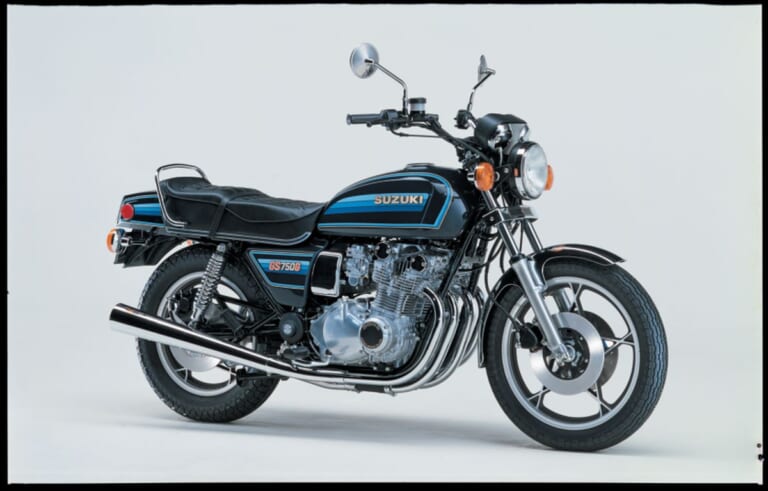 SUZUKI GS750G｜意外に短命だったGSシリーズの原点:スズキGS750【1976～1979】の系譜