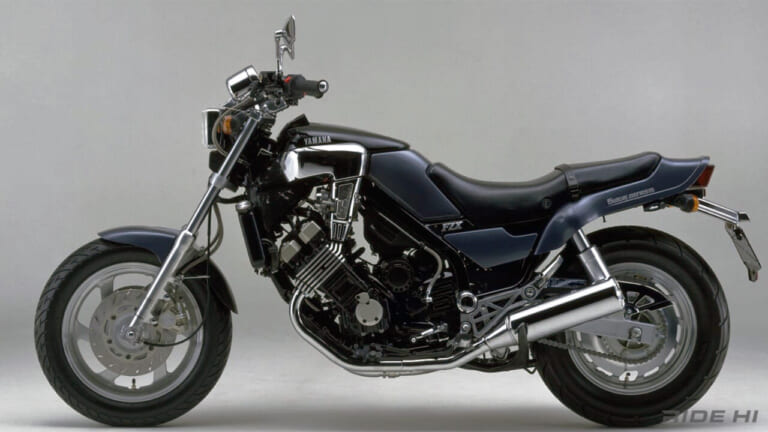 ヤマハ｜FZX750｜「限定解除の試験車両だった！」「VMAXに隠れて」ヤマハが得意としていたアメリカンスポーツFZX750！