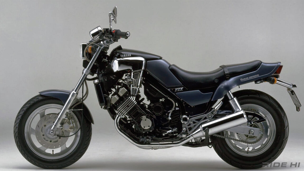 ヤマハ｜FZX750｜「限定解除の試験車両だった！」「VMAXに隠れて」ヤマハが得意としていたアメリカンスポーツFZX750！