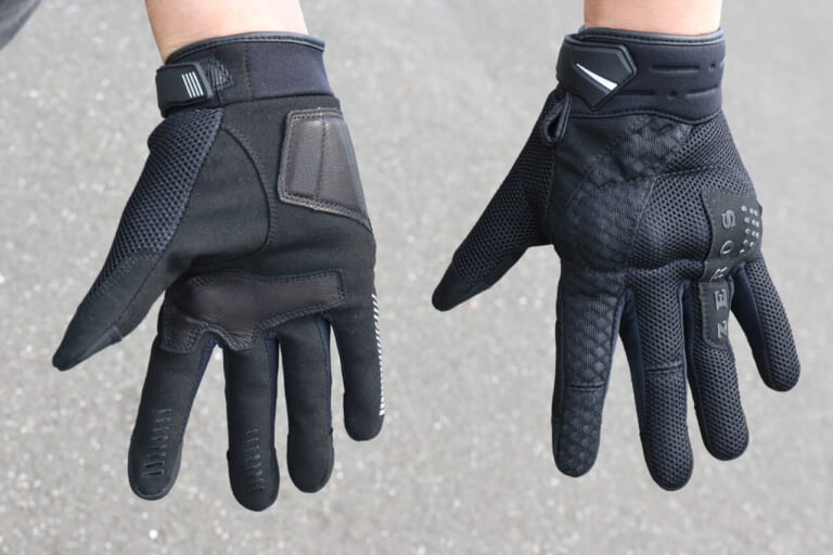 オーソドックスなデザイン|コスパ最強! メッシュグローブ『ゼロスグラブエア』が残夏ツーリングの必須アイテムなワケ