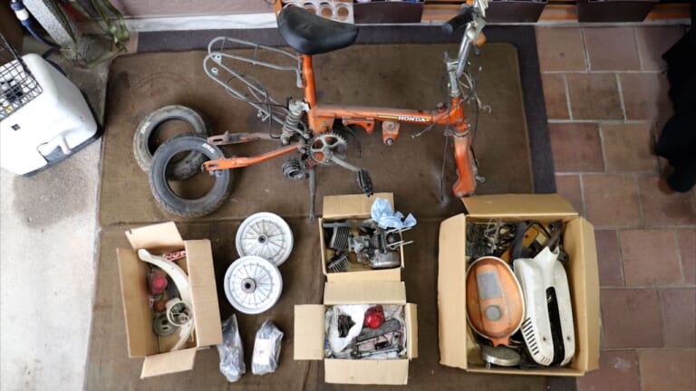 【旧車レストア&試乗】幻のモペット「ホンダ ホリディ」直してみた乗ってみた!|【旧車レストア&試乗動画あり】幻のモペット「ホンダ ホリディ」直してみた乗ってみた!