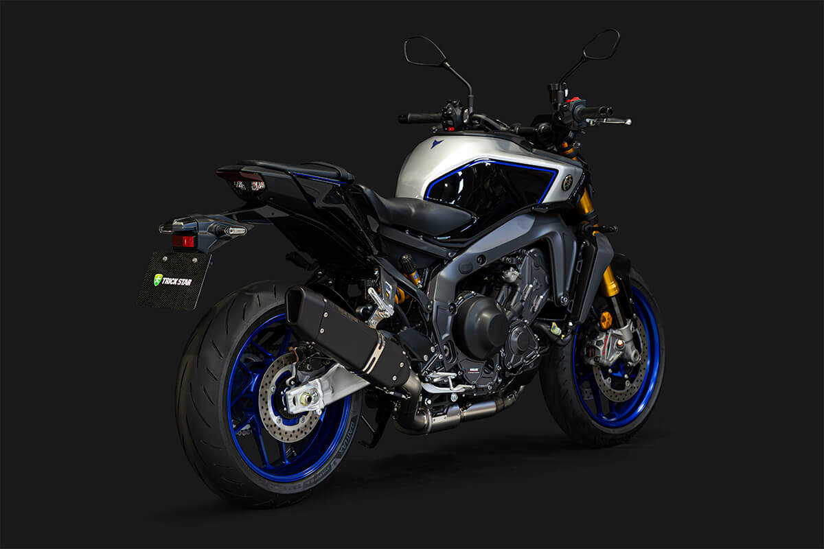 トリックスターMT-09/SP政府認証フルエキゾーストマフラー｜【トリックスター】MT-09/SP【8BL-RN87】に適合するフルエキゾーストマフラーをリリース