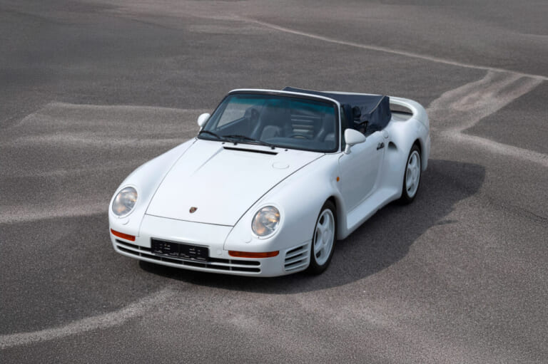 959スピードスター｜世界で唯一？ 事故車のポルシェ959が2億円超えの「幻のスピードスター」として蘇るまで