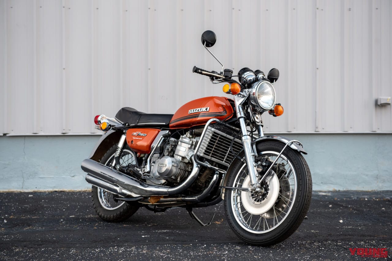 GT750｜スズキGT750「水牛」はなぜ欧米で人気？世界初の”全水冷”ナナハンが今も愛される理由