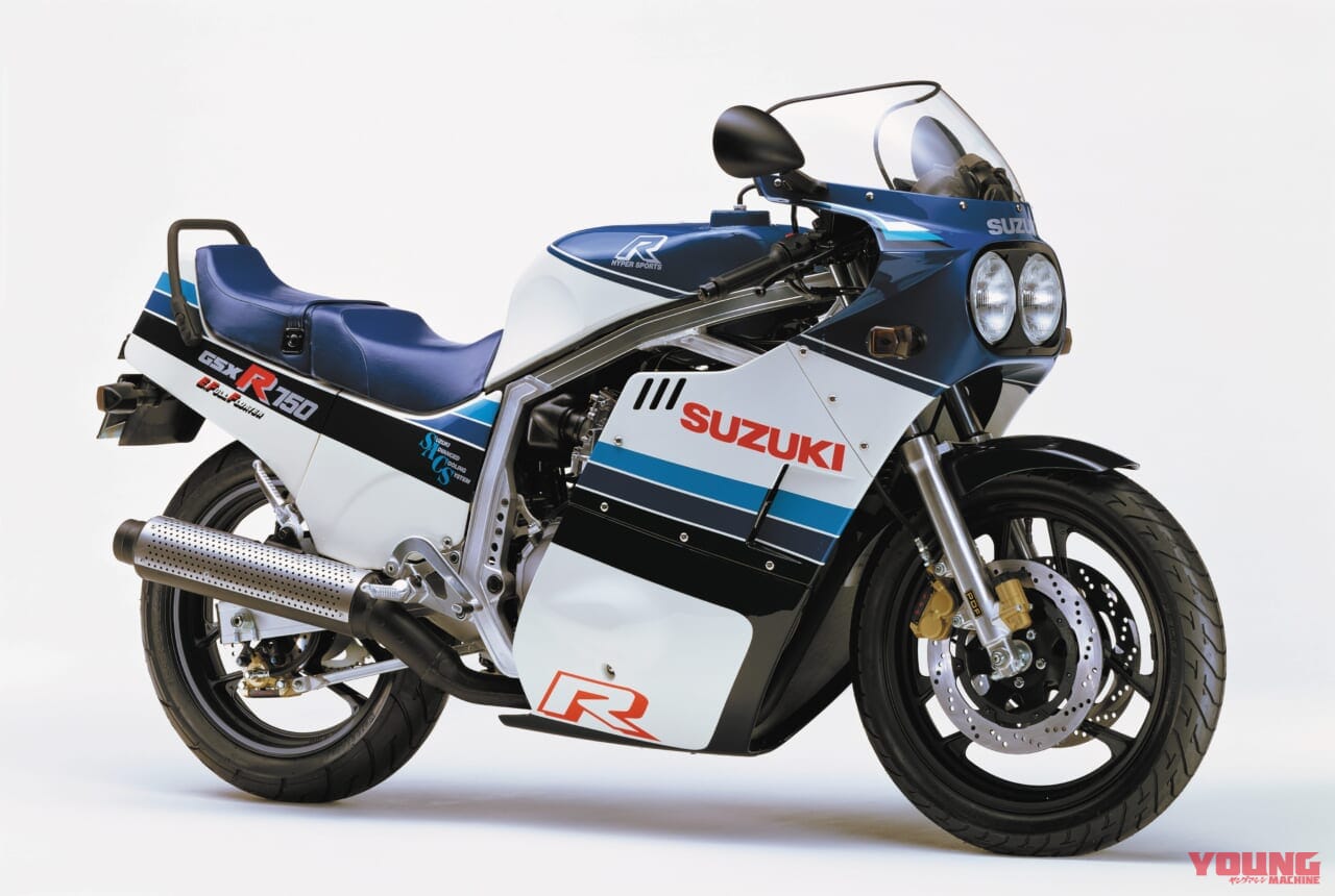 GSX-R750｜「スズキの矜持に刮目せよ」GSX-R 40年の軌跡を追う | GSX-R1000/R復活記念【ヤングマシン電子版10月号】