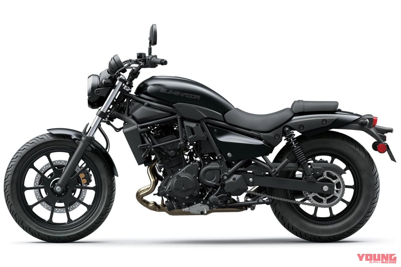 |カワサキ「エリミネーター500」にレッド×ブラック登場! エボニーとSEは従来色を継続【海外】