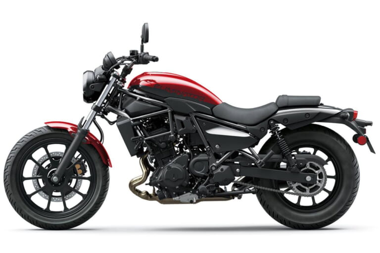 カワサキ|エリミネーター500|欧州仕様|2026年モデル|カワサキ「エリミネーター500」にレッド×ブラック登場! エボニーとSEは従来色を継続【海外】
