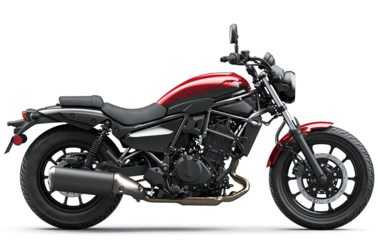 カワサキ|エリミネーター500|欧州仕様|2026年モデル|カワサキ「エリミネーター500」にレッド×ブラック登場! エボニーとSEは従来色を継続【海外】
