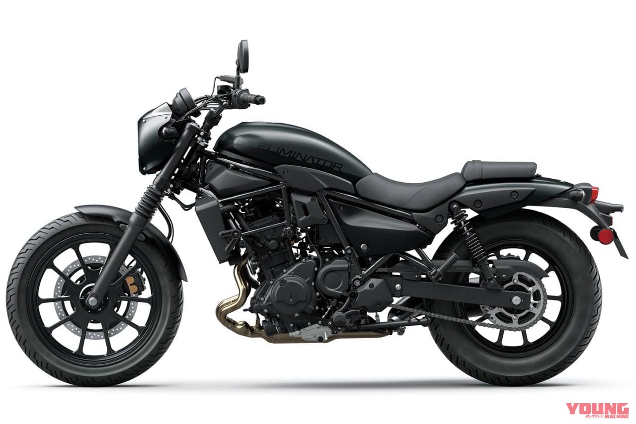 |カワサキ「エリミネーター500」にレッド×ブラック登場! エボニーとSEは従来色を継続【海外】