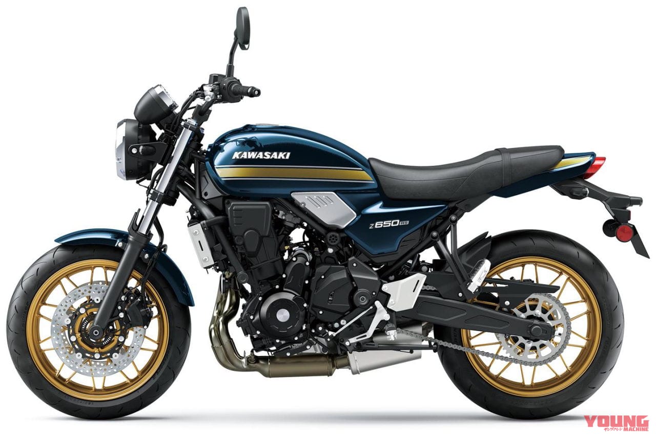 カワサキ|Z650RS|欧州仕様|2026年モデル|玉虫3兄弟?! カワサキ「Z650RS」2026年モデルが欧州に登場、カラーラインナップ刷新でZ650の系譜50周年へ