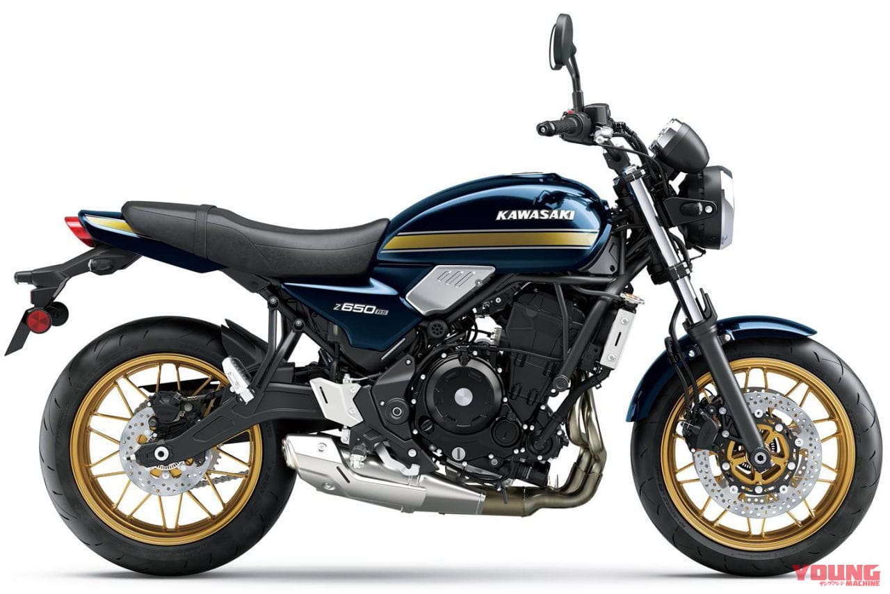 カワサキ|Z650RS|欧州仕様|2026年モデル|玉虫3兄弟?! カワサキ「Z650RS」2026年モデルが欧州に登場、カラーラインナップ刷新でZ650の系譜50周年へ