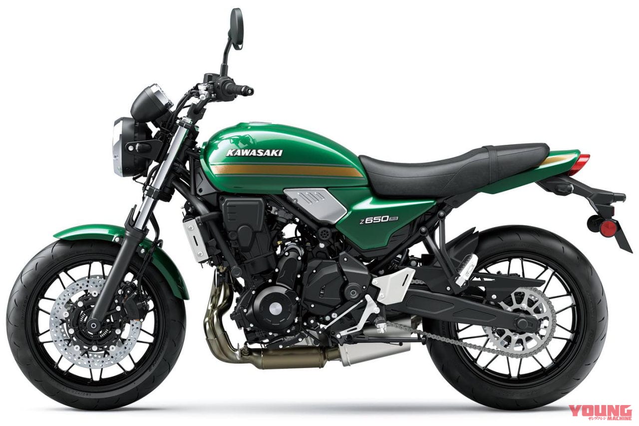 カワサキ|Z650RS|欧州仕様|2026年モデル|玉虫3兄弟?! カワサキ「Z650RS」2026年モデルが欧州に登場、カラーラインナップ刷新でZ650の系譜50周年へ