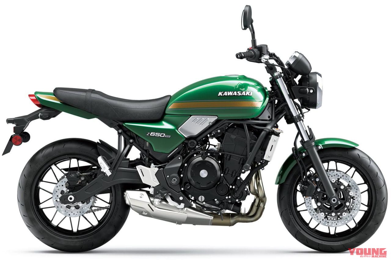 カワサキ|Z650RS|欧州仕様|2026年モデル|玉虫3兄弟?! カワサキ「Z650RS」2026年モデルが欧州に登場、カラーラインナップ刷新でZ650の系譜50周年へ