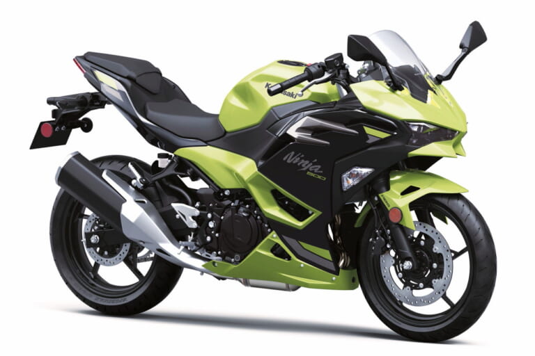 カワサキ|ニンジャ500|北米仕様|2026年モデル|カワサキグリーンに異変アリ?! 2気筒スポーツ「ニンジャ500」「ニンジャ650」の2026年モデル発表【北米】