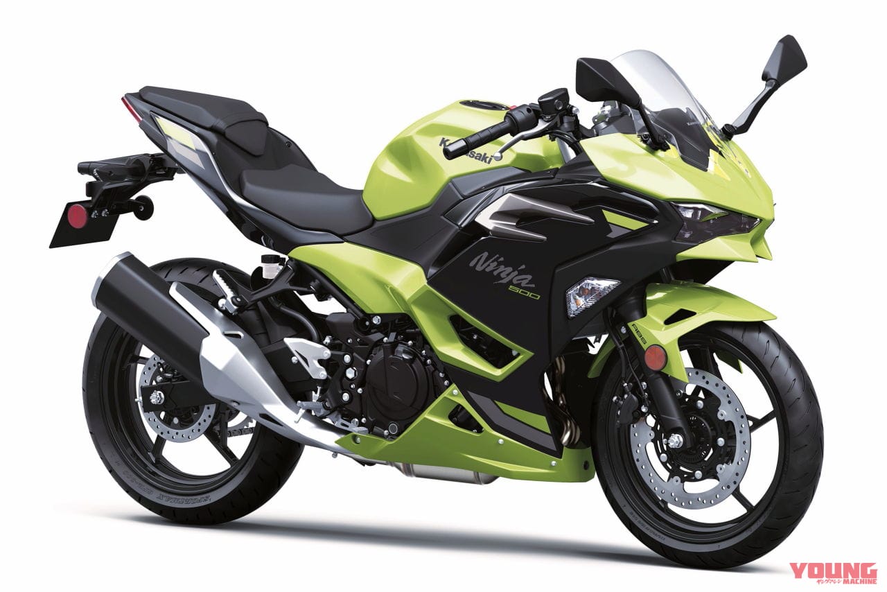 カワサキ|ニンジャ500|北米仕様|2026年モデル|カワサキグリーンに異変アリ?! 2気筒スポーツ「ニンジャ500」「ニンジャ650」の2026年モデル発表【北米】