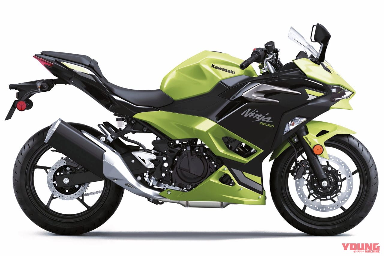 |カワサキグリーンに異変アリ?! 2気筒スポーツ「ニンジャ500」「ニンジャ650」の2026年モデル発表【北米】