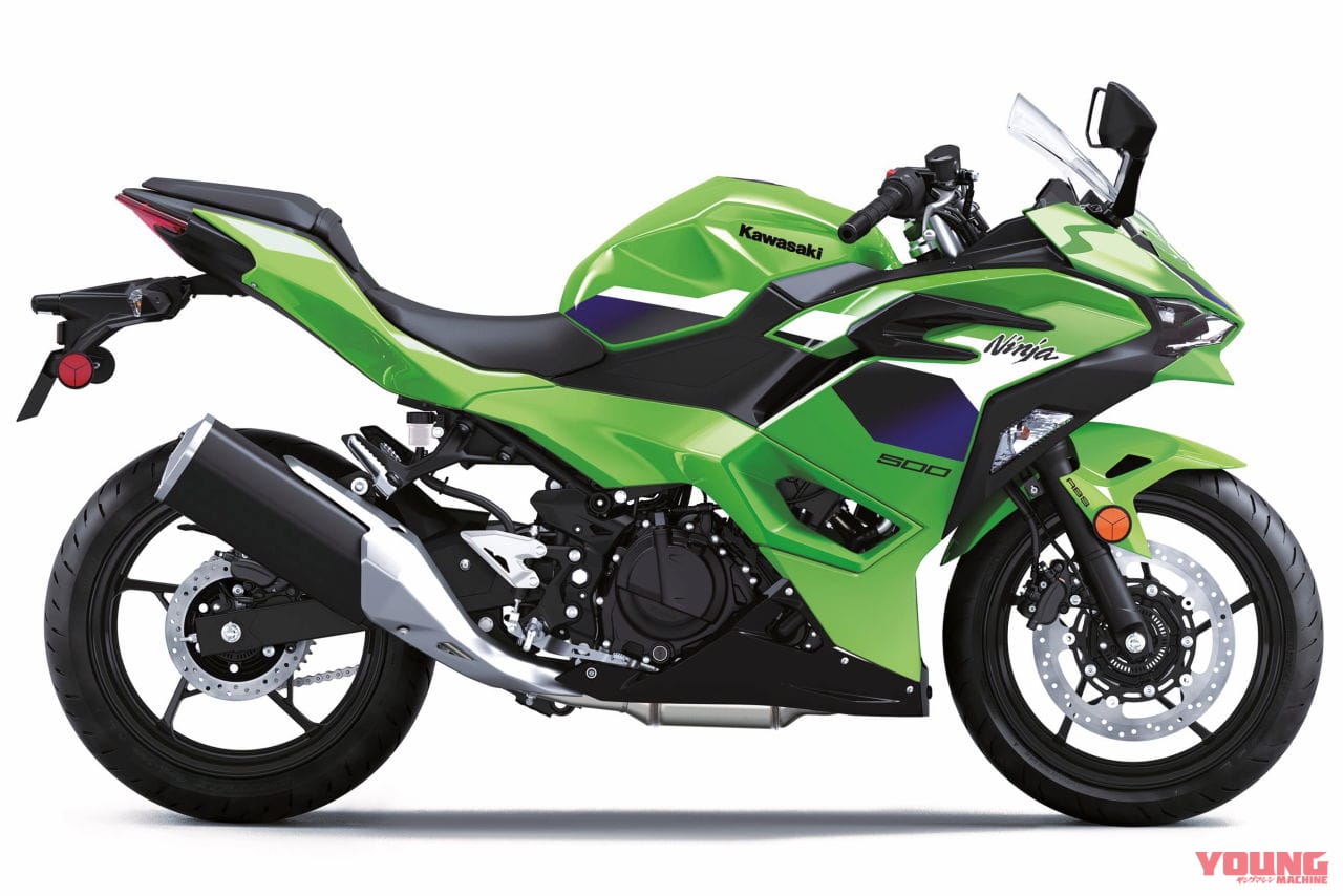 |カワサキグリーンに異変アリ?! 2気筒スポーツ「ニンジャ500」「ニンジャ650」の2026年モデル発表【北米】