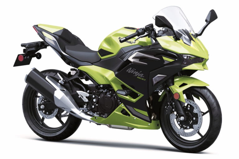 カワサキ|ニンジャ500|北米仕様|2026年モデル|カワサキグリーンに異変アリ?! 2気筒スポーツ「ニンジャ500」「ニンジャ650」の2026年モデル発表【北米】