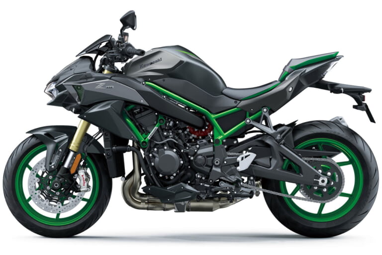 カワサキ|Z H2 SE|2025年モデル|カワサキが「Z H2 SE」の2026年モデルを9月27日に発売! 車体色変更&スマホ連動ナビなどを利用可能に