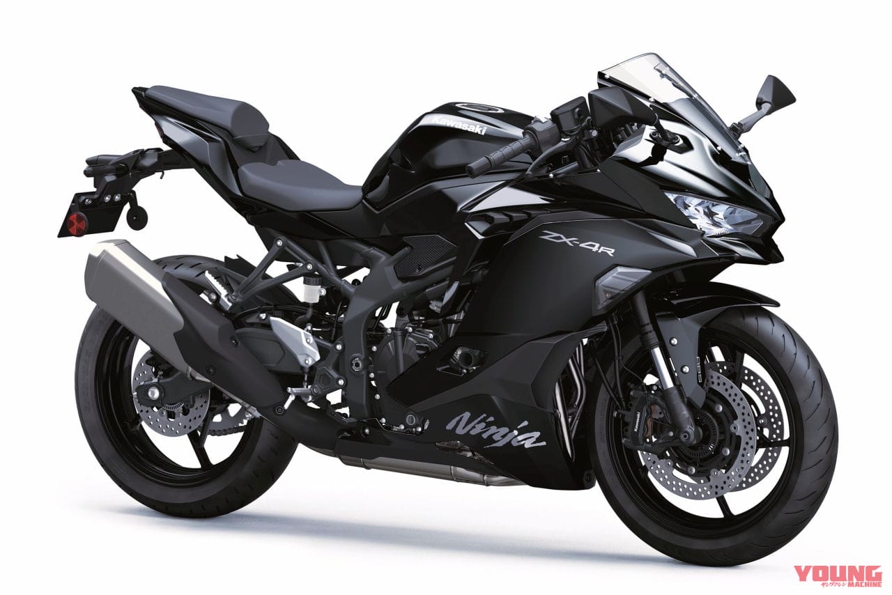 カワサキ｜ニンジャZX-4R｜北米仕様｜2026年モデル｜2026年は白×金が目玉?! カワサキ4気筒スーパースポーツ「ニンジャZX-6R」「ニンジャZX-4R」の2026年モデル発表【北米】