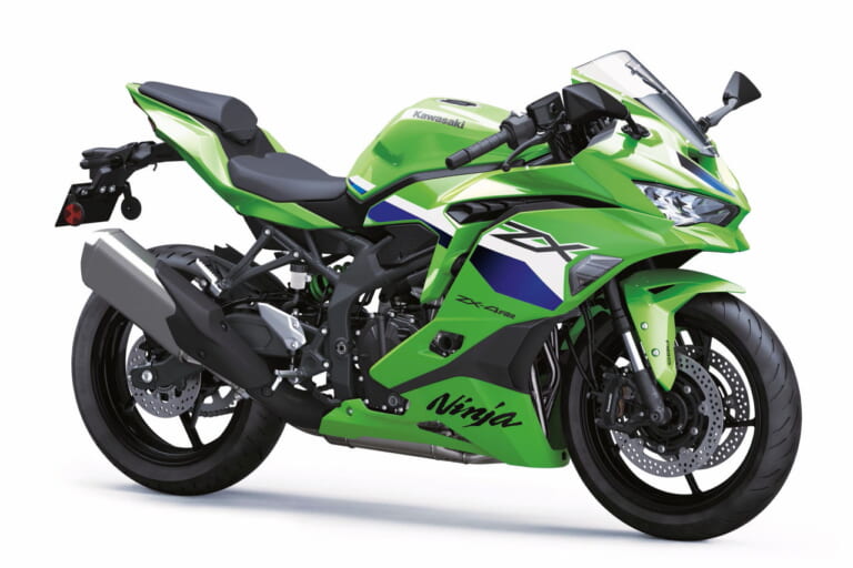 カワサキ|ニンジャZX-4RR|北米仕様|2026年モデル|2026年は白×金が目玉?! カワサキ4気筒スーパースポーツ「ニンジャZX-6R」「ニンジャZX-4R」の2026年モデル発表【北米】