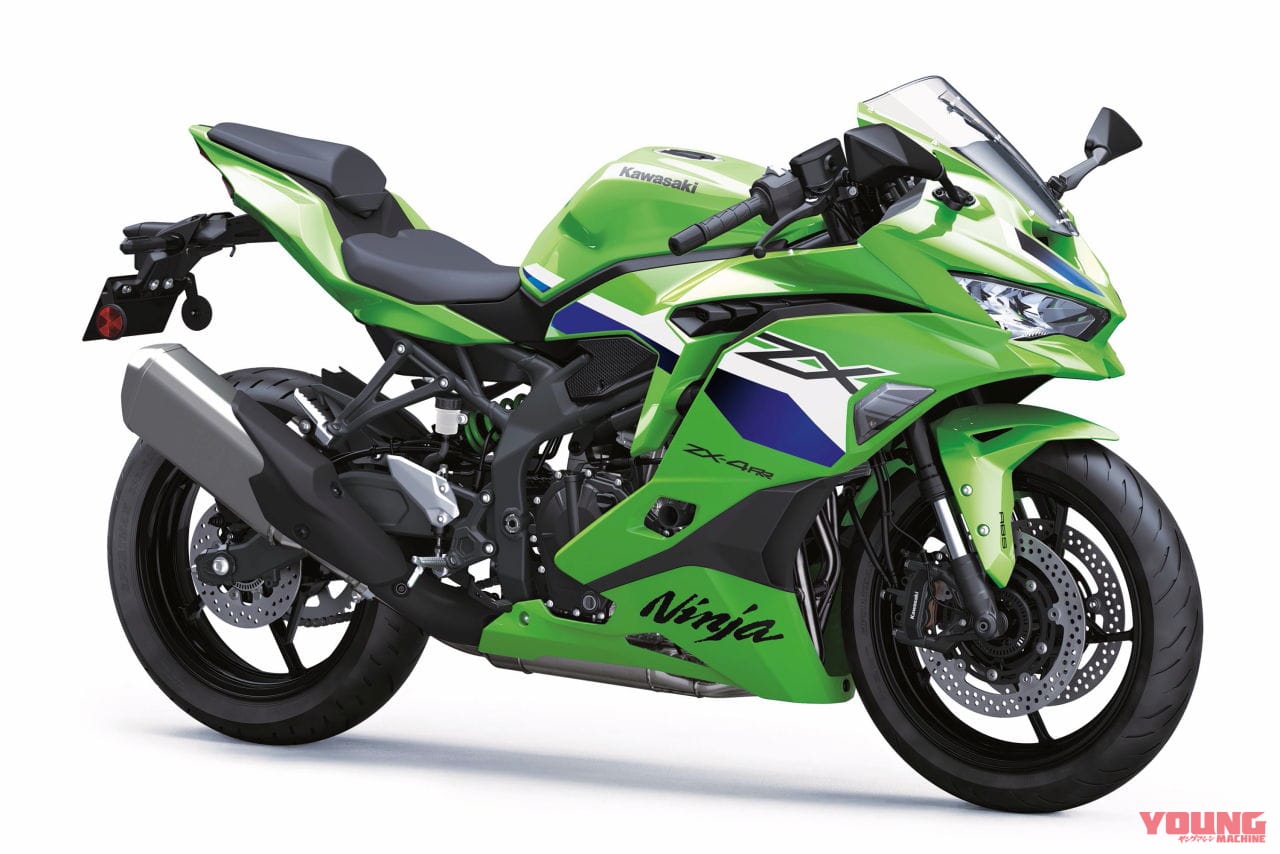 カワサキ|ニンジャZX-4RR|北米仕様|2026年モデル|2026年は白×金が目玉?! カワサキ4気筒スーパースポーツ「ニンジャZX-6R」「ニンジャZX-4R」の2026年モデル発表【北米】