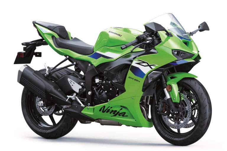 カワサキ|ニンジャZX-6R|北米仕様|2026年モデル|2026年は白×金が目玉?! カワサキ4気筒スーパースポーツ「ニンジャZX-6R」「ニンジャZX-4R」の2026年モデル発表【北米】