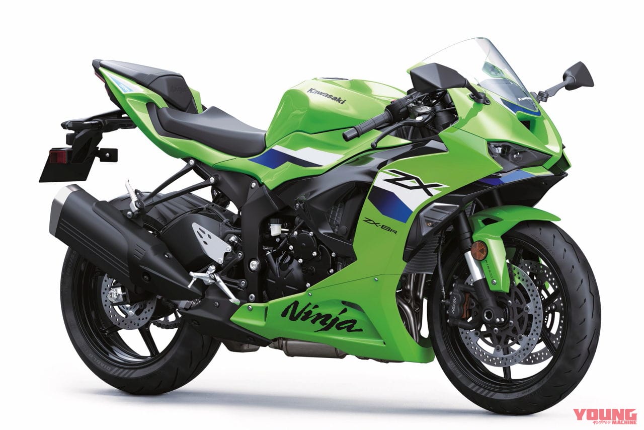 カワサキ|ニンジャZX-6R|北米仕様|2026年モデル|2026年は白×金が目玉?! カワサキ4気筒スーパースポーツ「ニンジャZX-6R」「ニンジャZX-4R」の2026年モデル発表【北米】