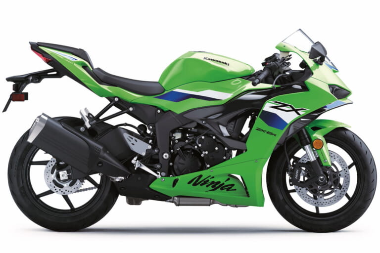 カワサキ|ニンジャZX-6R|北米仕様|2026年モデル|2026年は白×金が目玉?! カワサキ4気筒スーパースポーツ「ニンジャZX-6R」「ニンジャZX-4R」の2026年モデル発表【北米】