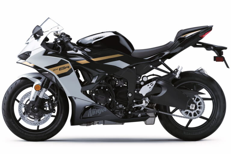 カワサキ|ニンジャZX-6R|北米仕様|2026年モデル|2026年は白×金が目玉?! カワサキ4気筒スーパースポーツ「ニンジャZX-6R」「ニンジャZX-4R」の2026年モデル発表【北米】