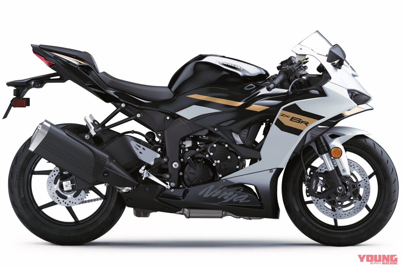｜2026年は白×金が目玉?! カワサキ4気筒スーパースポーツ「ニンジャZX-6R」「ニンジャZX-4R」の2026年モデル発表【北米】