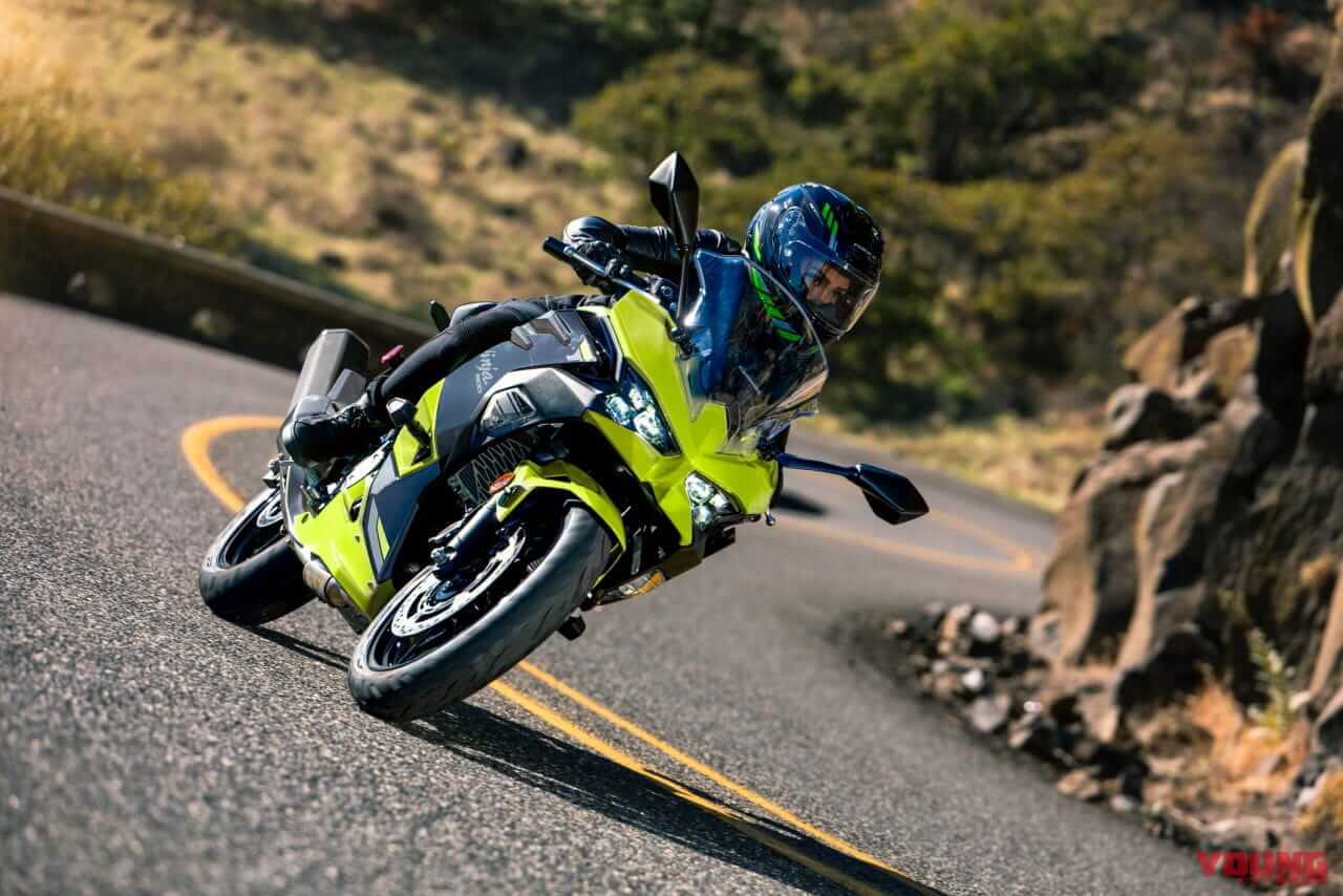 カワサキ｜ニンジャ500｜北米仕様｜2026年モデル｜カワサキグリーンに異変アリ?! 2気筒スポーツ「ニンジャ500」「ニンジャ650」の2026年モデル発表【北米】