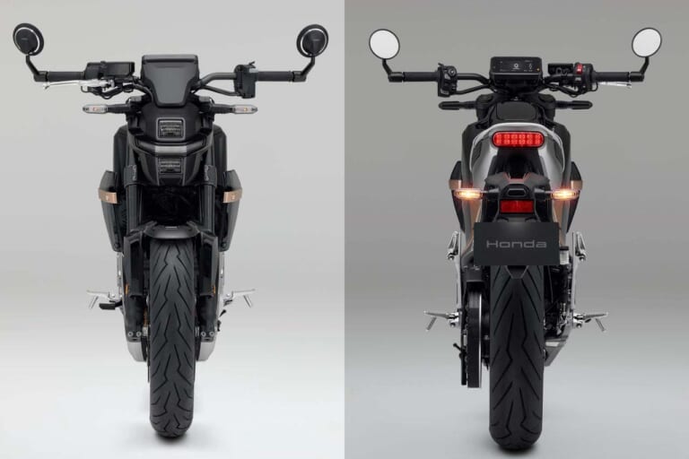 ホンダ｜WN7｜欧州仕様｜2026年モデル｜ホンダがブランニューモデル「Honda WN7」を発表！ 1000cc並みのトルクを発揮する、固定式バッテリー採用の電動ネイキッド