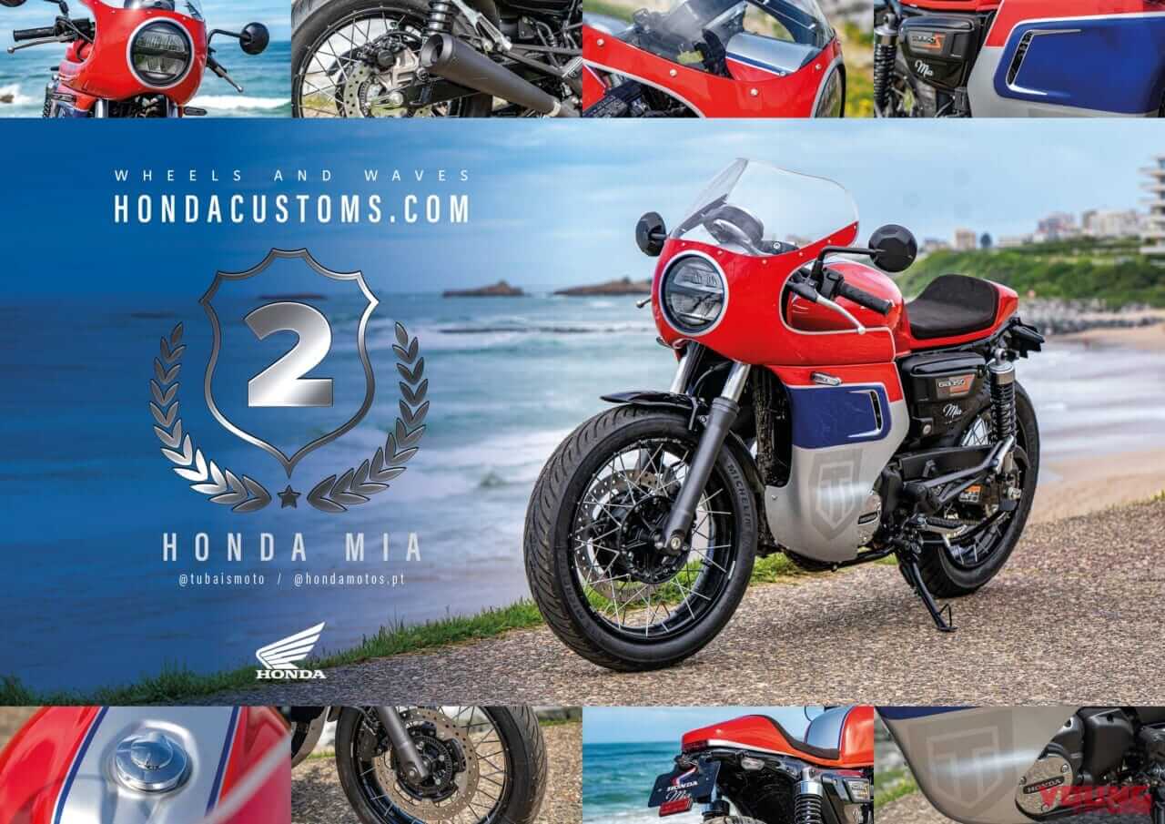 Mia – TubaisMoto: Portugal｜「え、これがGB350Sなの?!」イタリアで作られた和ボバー・「Hachimanaan」は八幡の名がルーツ【欧州カスタム優勝車】
