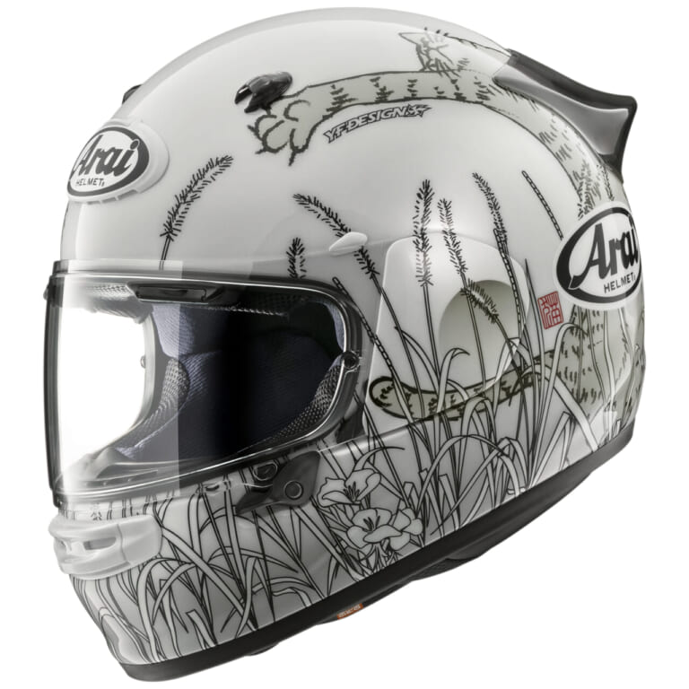 Arai ASTRO-GX NEKO｜満月とネコ！ アライのフルフェイス「アストロGX」に異色のグラフィックモデル登場