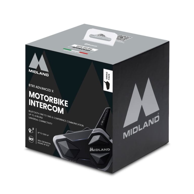 MIDLAND  BT R1 Advanced X ｜MIDLANDインカム新製品「BT R1 Advanced X」2025年9月中旬発売!