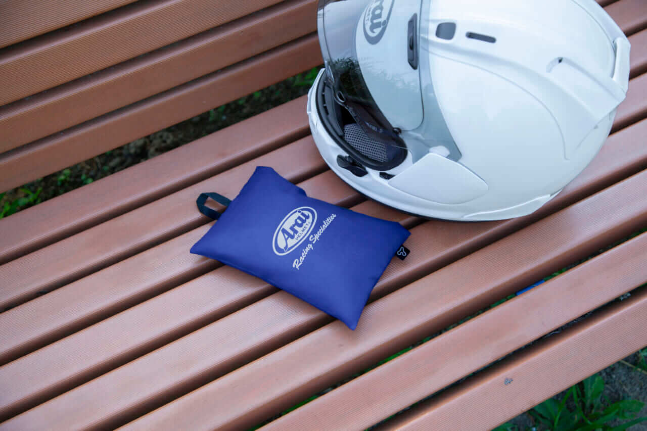 Araiポケッタブルヘルメットトートバッグ｜新登場! Arai ポケッタブルヘルメットトートバッグ